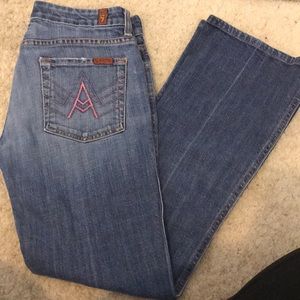 7 for all mankind bootcut jeans